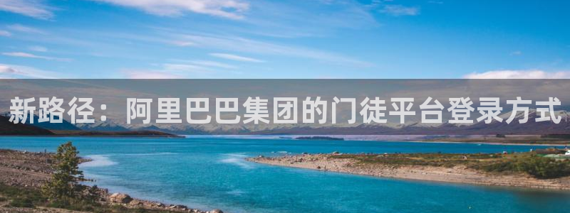 门徒娱乐游戏官网版：新路径：阿里巴巴集团的门徒平台登录方式