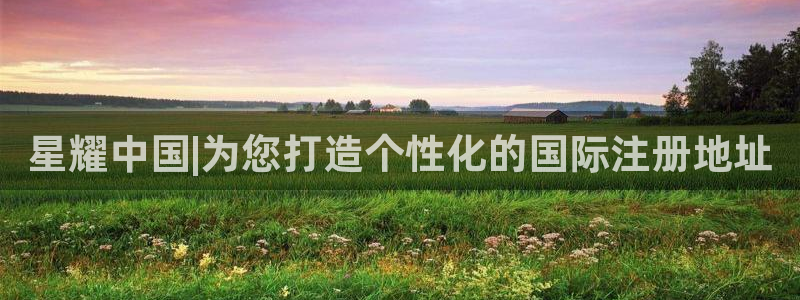 壹号app官方登录入口下载：星耀中国|为您打造个性化的国际注册地址