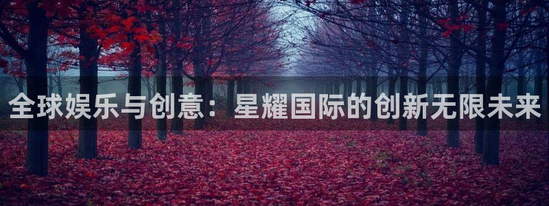 门徒平台登录地址：全球娱乐与创意：星耀国际的创新无限未来